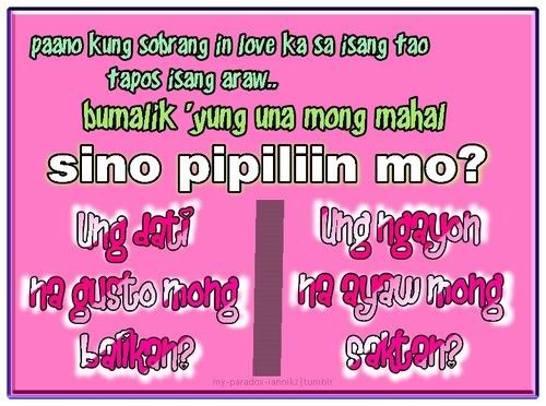 quotes about me tagalog. This Tagalog Quotes image has