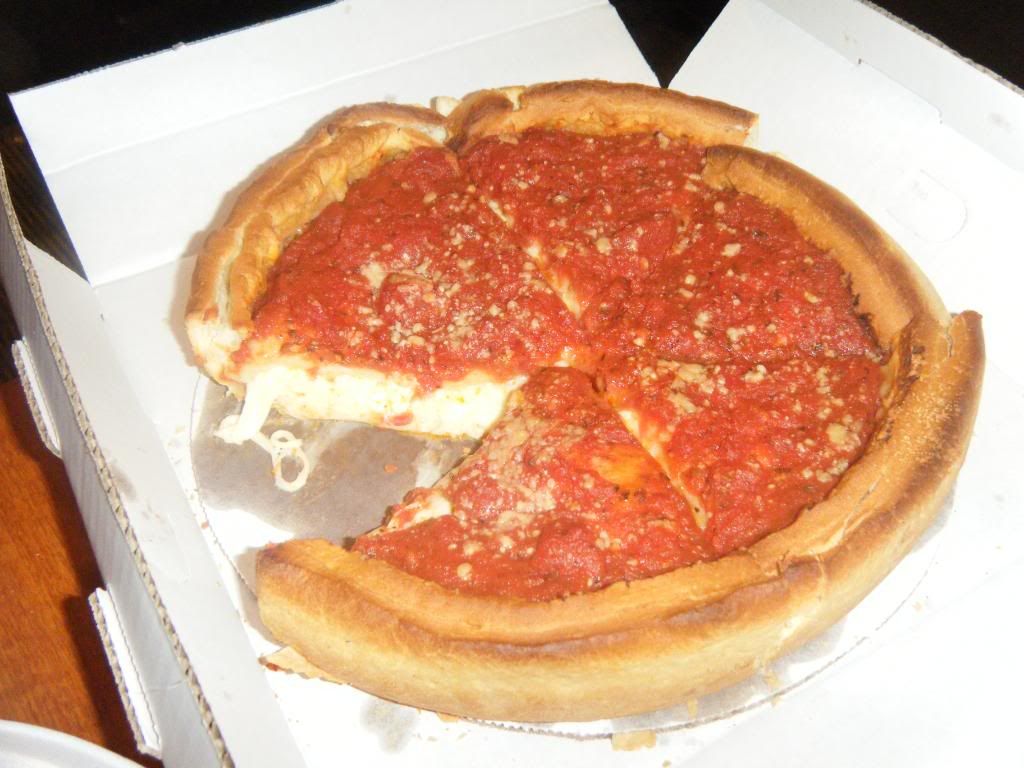 Deep dish pizza Pictures, Images and Photos