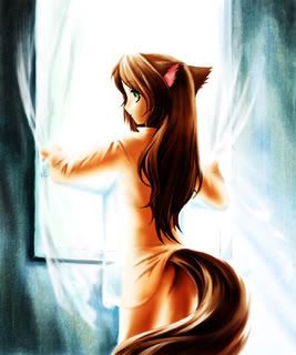 anime wolf girl Pictures, Images and Photos