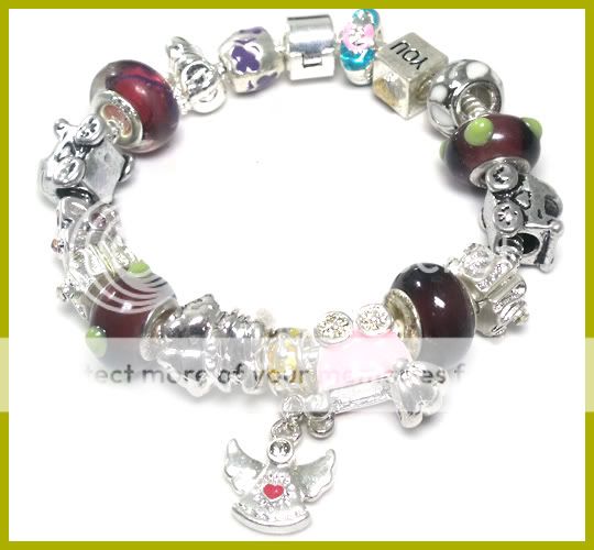 Murano Glass Beads Bracelet SLNO.257  