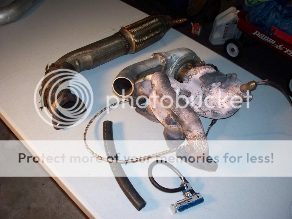 FWD SR20DET Bluebird T25 turbo kit and FMIC kit for B14's and 370cc injectors Tampa Racing