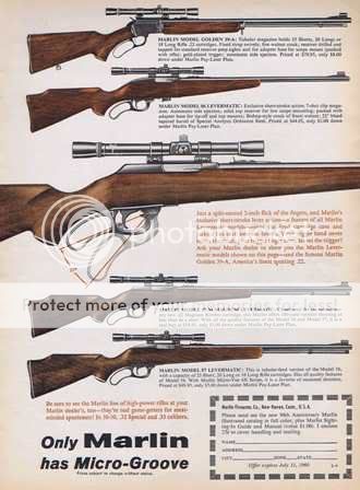   Model 39 A 56 57 M Annie Oakley Gun 2 Page Vintage Print Ad