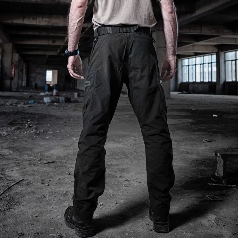 Mens Tactical Pants Quick Dry Waterproof Travel Lightweight Nylon Combat Cargo