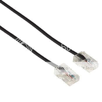 Vivanco Modular Kabel 2x Stecker 8p4c ISDN RJ45 10 m