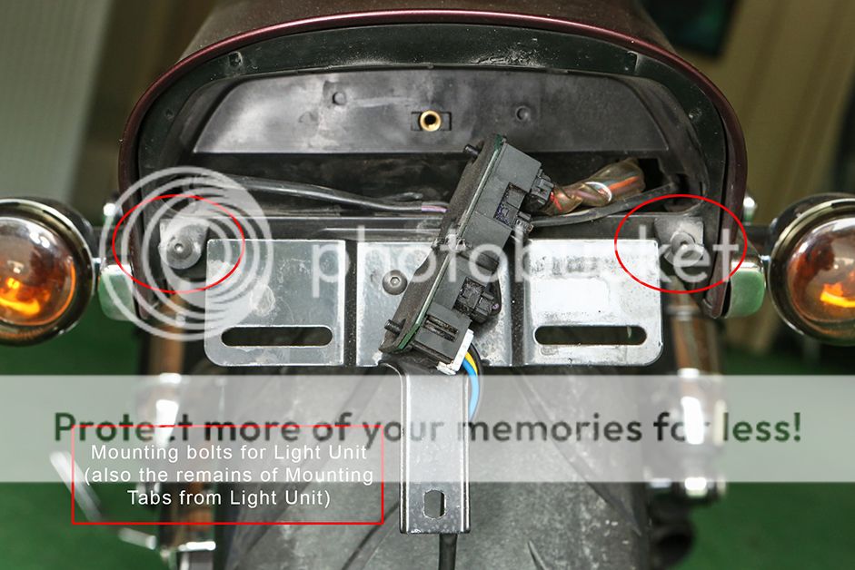 TriBar Tail light for Fatbob (Buyer Beware) Harley Davidson Forums